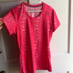 Under armour short sleeve workout shirt